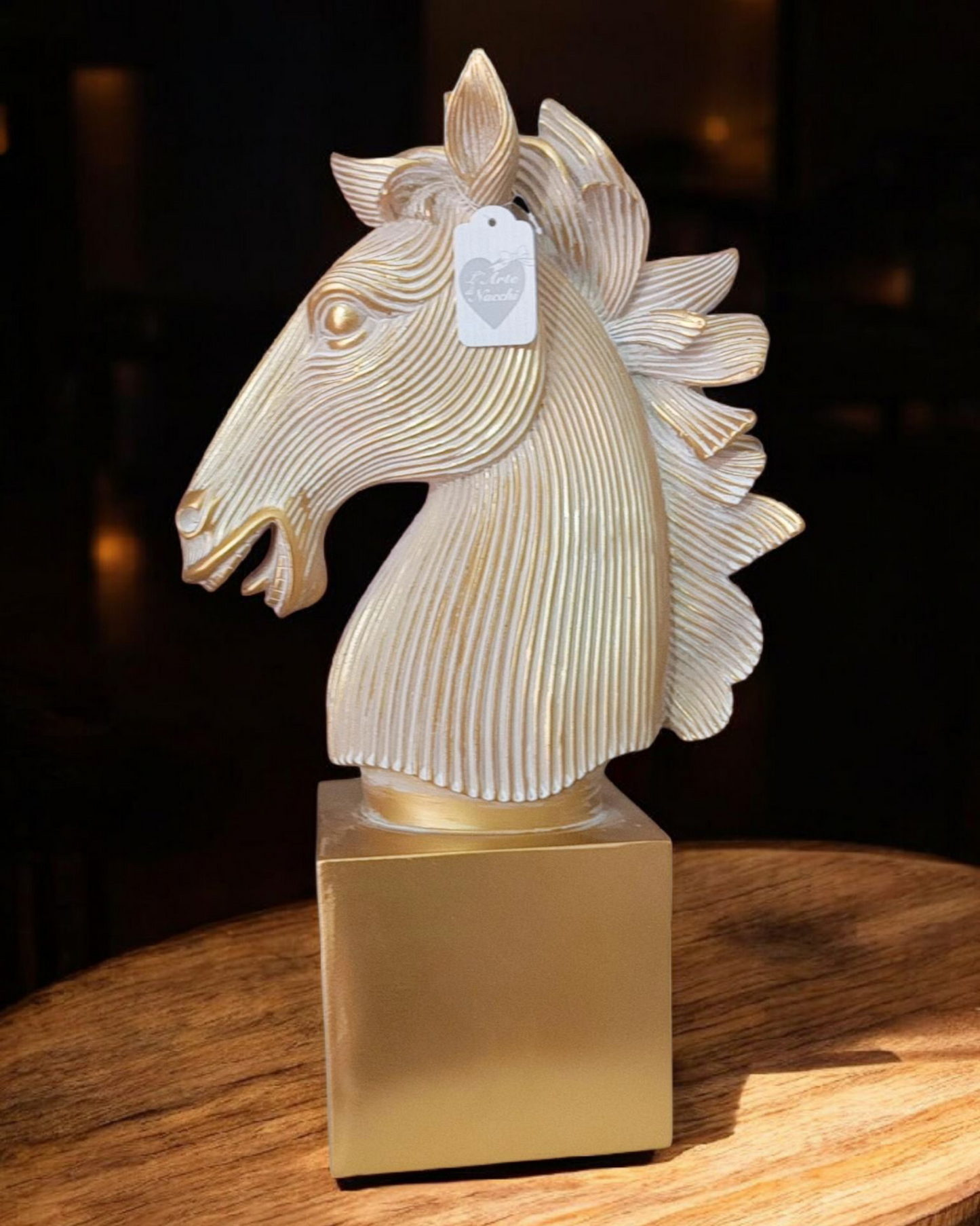 Cavallo in oro lk161